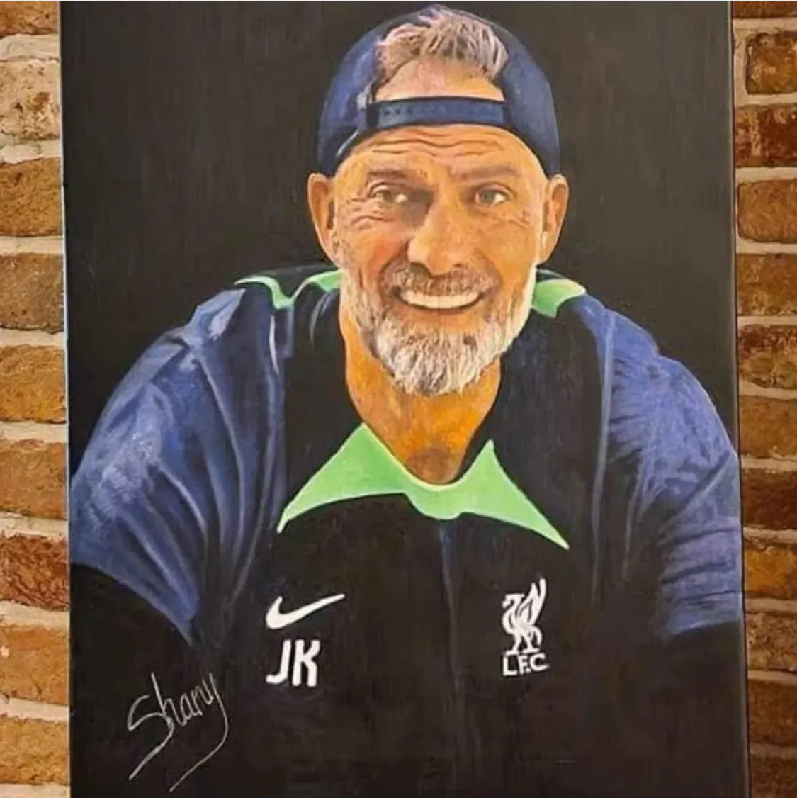 Jürgen Klopp – The Gaffer" – Original Painting by Shany Hagan